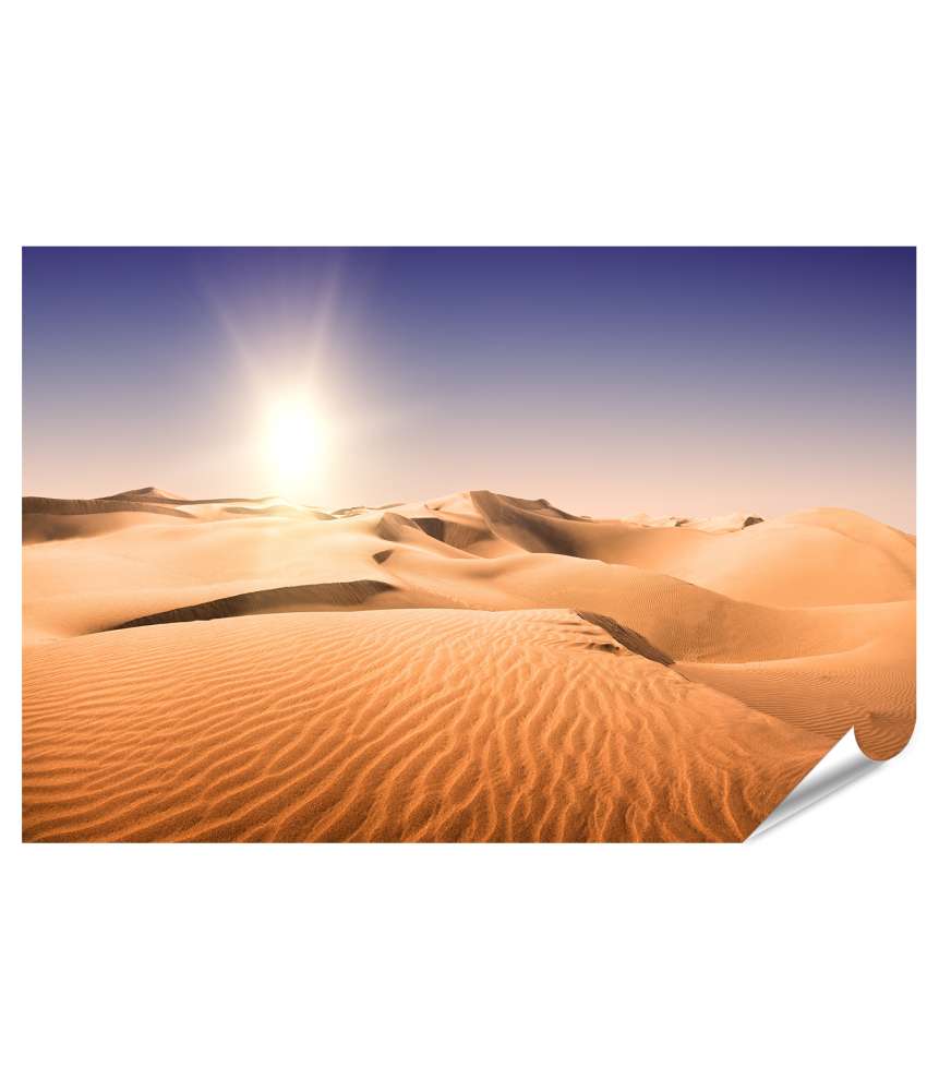 Islandburner Premium Poster Sonnenbeschienene, sandige Landschaft auf Gran Canaria, Kanarische Inseln Bestseller