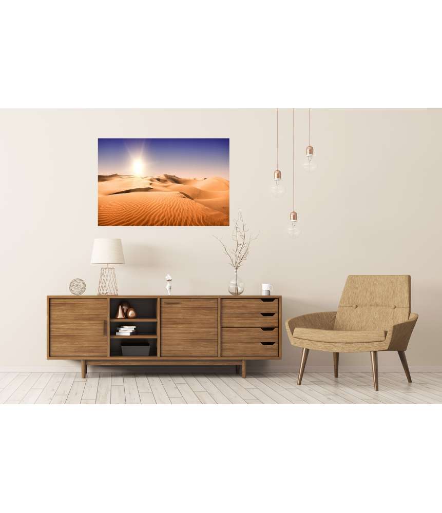 Islandburner Premium Poster Sonnenbeschienene, sandige Landschaft auf Gran Canaria, Kanarische Inseln Bestseller