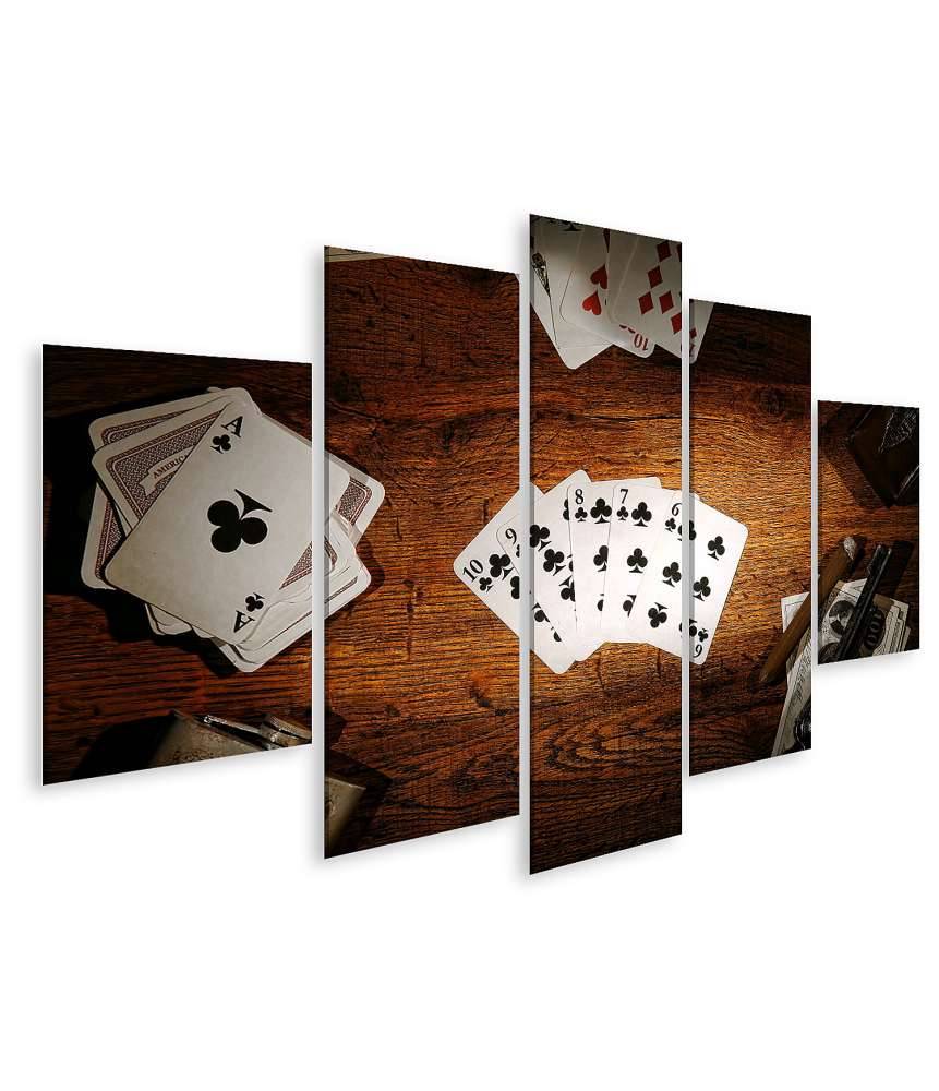 Islandburner Bild auf Leinwand Legendäres Wandbild des alten Poker-Spielers aus dem amerikanischen Westen Bis zu 60% Rabatt