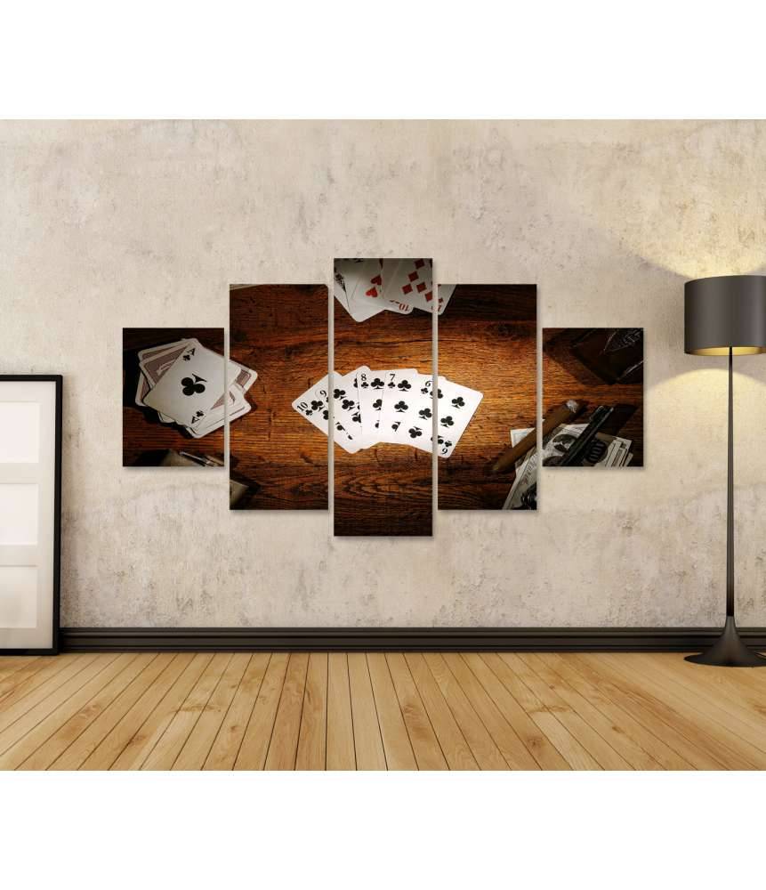Islandburner Bild auf Leinwand Legendäres Wandbild des alten Poker-Spielers aus dem amerikanischen Westen Bis zu 60% Rabatt