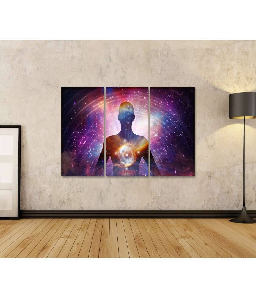 Islandburner Bild auf Leinwand Spirituelle Reise: Wandbild zur Darstellung von Astralprojektion und Seelenreise Günstig kaufen
