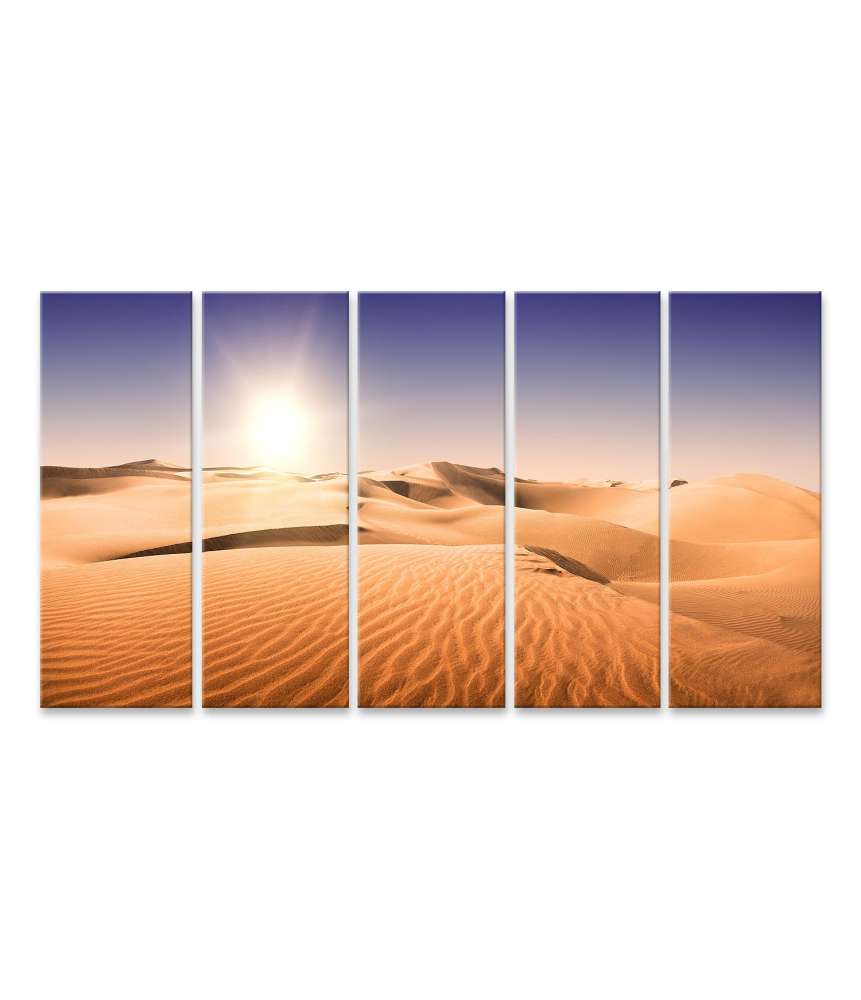 Islandburner Bild auf Leinwand Sonnenbeschienene, sandige Landschaft auf Gran Canaria, Kanarische Inseln Begrenzte Freigabe