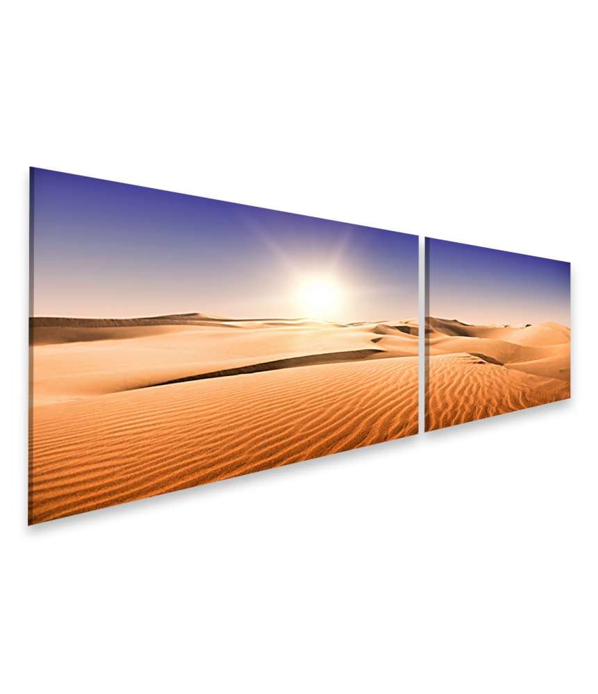 Islandburner Bild auf Leinwand Sonnenbeschienene, sandige Landschaft auf Gran Canaria, Kanarische Inseln Osterangebot