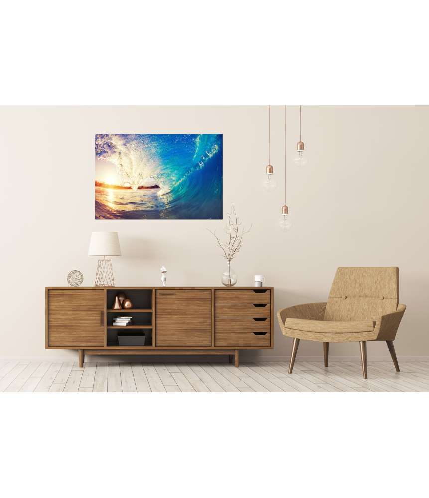 Islandburner Premium Poster Ocean Wave: Das perfekte Wandbild für Surfer und Wellenliebhaber Bis zu 60% Rabatt