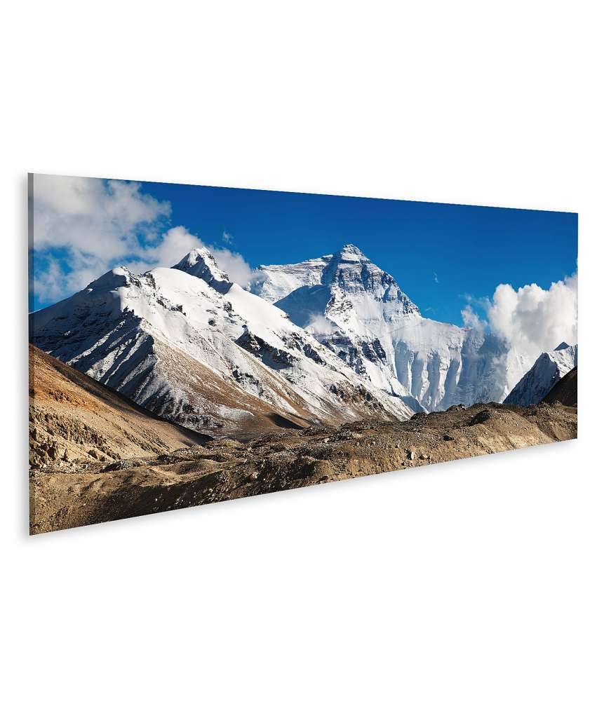 Islandburner Bild auf Leinwand Beeindruckendes Wandbild des majestätischen Mount Everest Discount Store für neue Produkte
