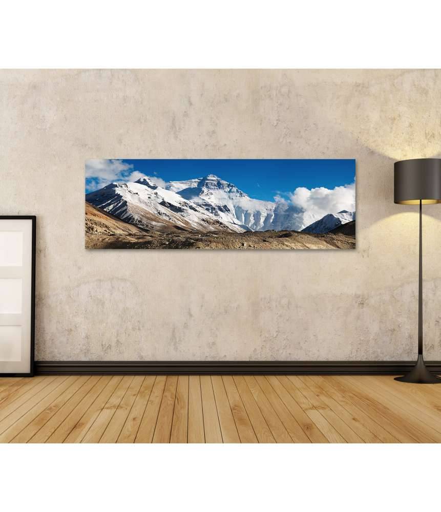 Islandburner Bild auf Leinwand Beeindruckendes Wandbild des majestätischen Mount Everest Discount Store für neue Produkte