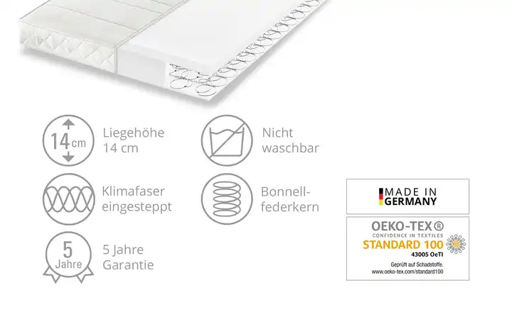 Dreamer eXpressBonellfederkernmatratze Flexo1 Bis zu 50% Rabatt