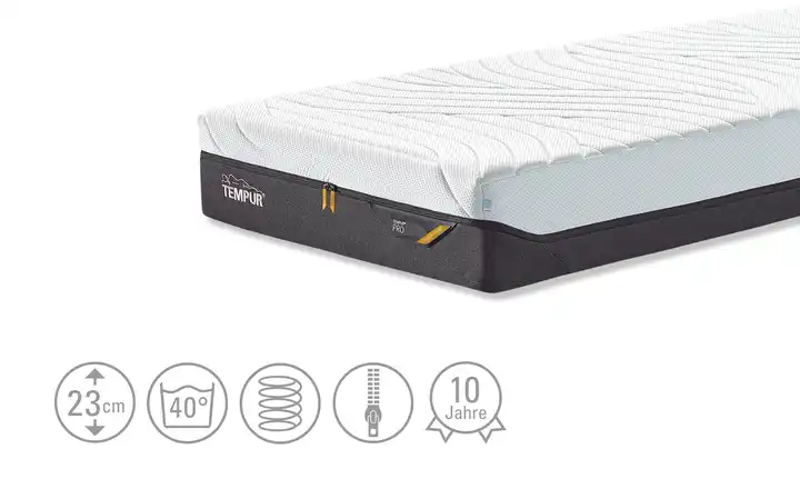 TEMPURViscoschaummatratze Medium Firm Hybrid Pro CoolQuilt Fabrikpreis