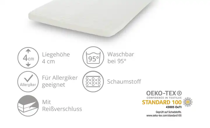 Matratzentopper Plus S Versandkostenfrei