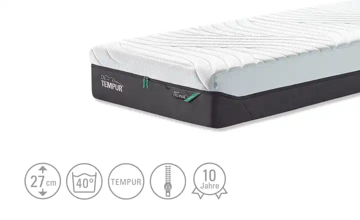 TEMPURViscoschaummatratze Medium Pro Plus CoolQuilt Großer Ausverkauf