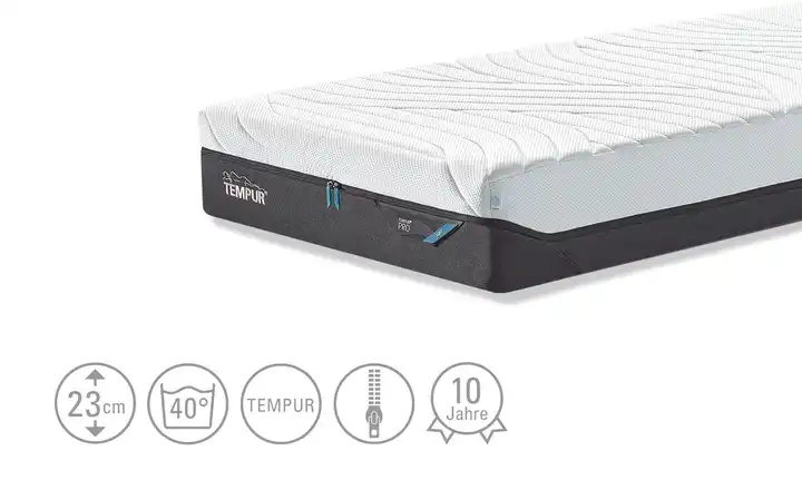 TEMPURViscoschaummatratze Soft Pro CoolQuilt Jubiläumsangebot