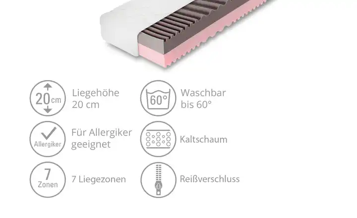 Kaltschaummatratze Duo Plus KS Top Angebot