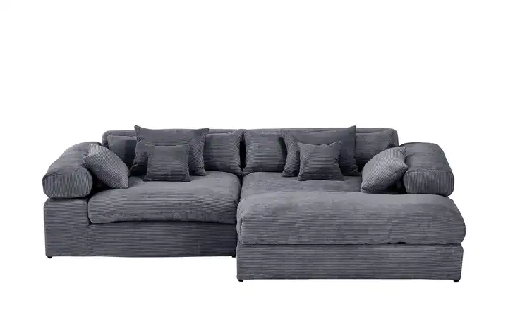 smartEcksofa in trendigem Cordstoff Lianea Begrenztes Angebot