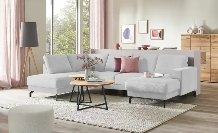 switchWohnlandschaft aus Cord Brazil Preisnachlass