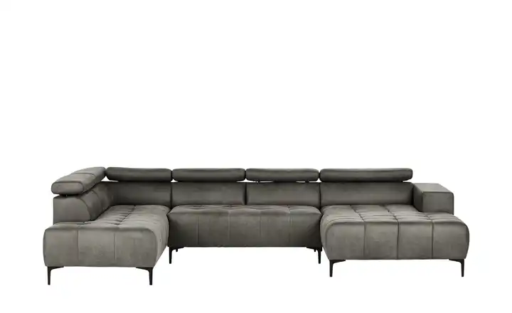 switchWohnlandschaft aus Mikrofaser Caro Cyber Monday
