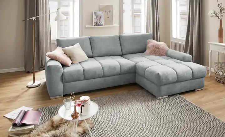 bobbEcksofa mit praktischem Stauraum Soumia Muttertagsangebot