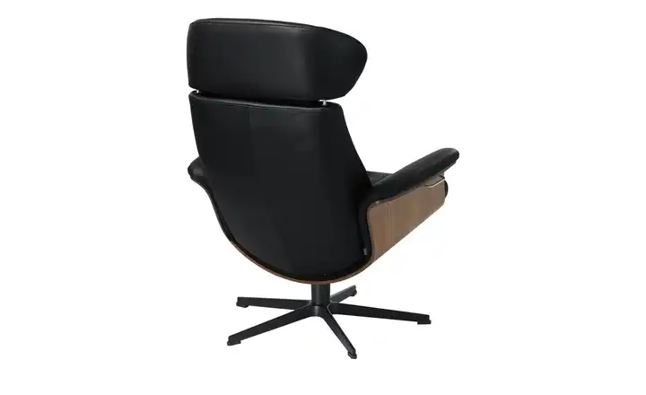 Sessel in Leder mit Knopfnaht Timeout Riesige Ersparnisse