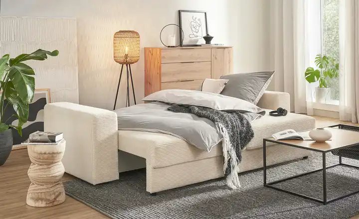 Big Sofa mit Schlaffunktion Branna Kostenlose Rückgabe