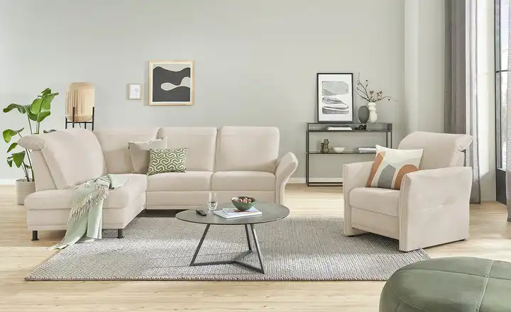 Polstermöbel OelsaEcksofa Messina Sonderangebot der Fabrik