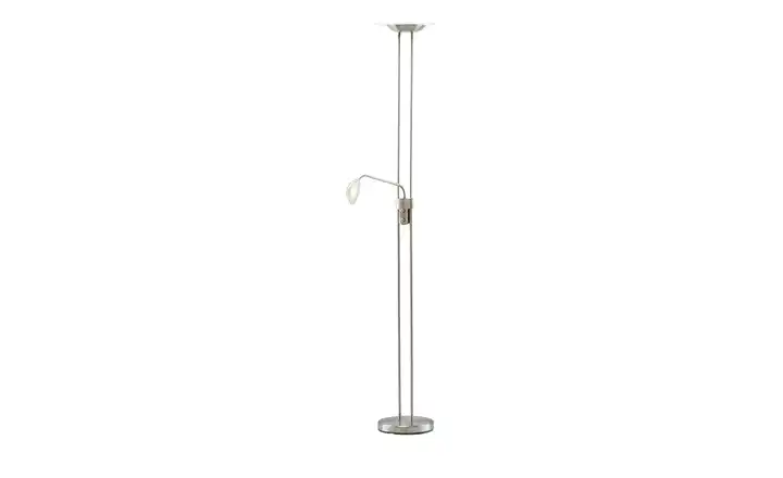 MeisterleuchtenLED-Deckenfluter, 2-flammig, Nickel matt Blitzverkäufe