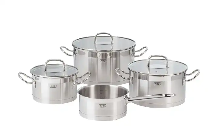 KHGTopfset, 4-teilig LUNA Discount Store für neue Produkte