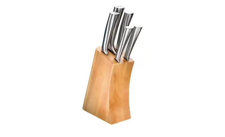 JustinusMesserblock, 6-teilig New Steel Design