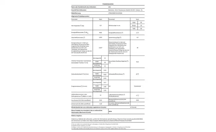 AEGToplader LTR6A40260 Bis zu 55% Rabatt