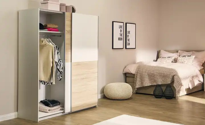 Schwebetürenschrank, 2-türig Tipton Neuheiten
