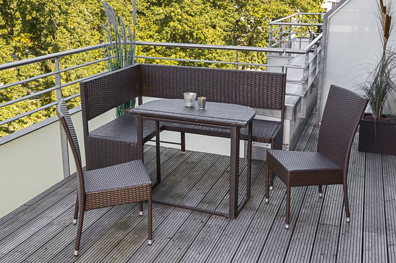 Merxx Eckbank Set 4tlg. Klapptisch 90 x 50 cm Discount Store für neue Produkte