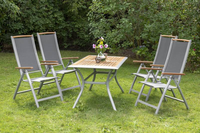 Merxx Siena Set 5tlg. Tisch 140 x 80 cm Im Verkauf