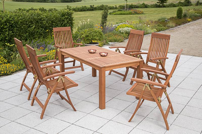 Merxx Comodoro Set 13tlg. Tisch 170 x 90 cm Günstig kaufen