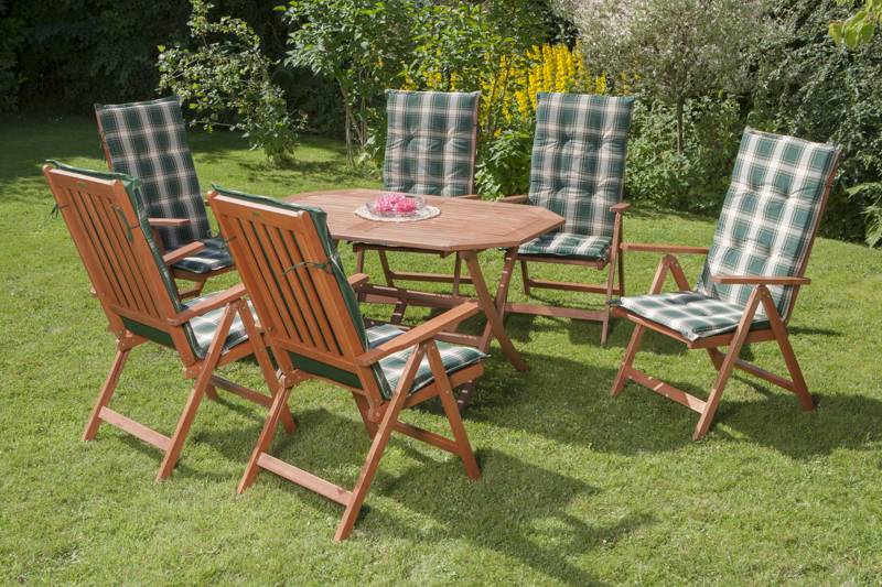 Merxx Vitoria Set 13tlg. Klapptisch 135 x 85 cm Großer Ausverkauf