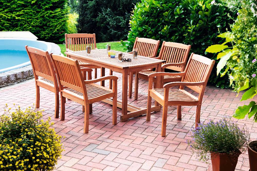 Merxx Maracaibo Set 7tlg. Tisch 140 x 80 cm Online Shopping