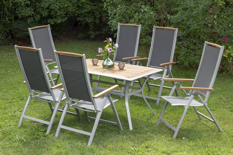 Merxx Siena Set 7tlg. Tisch 140 x 80 cm Vatertagsangebot