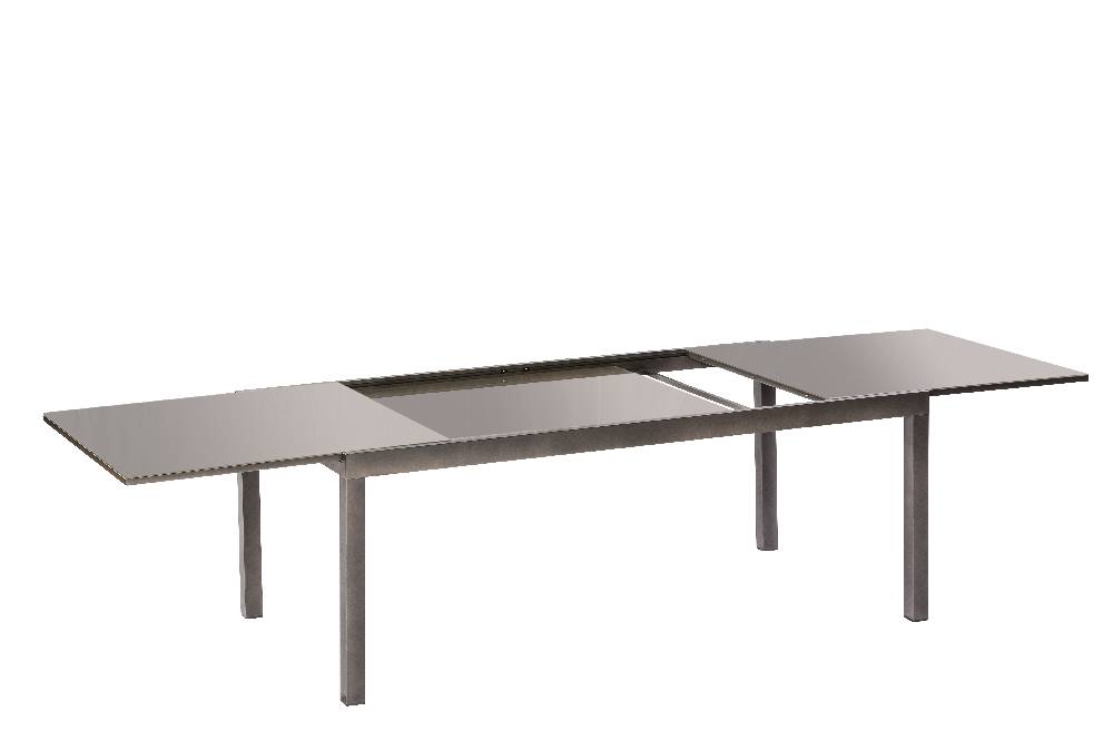 Merxx Vicenza Set 5tlg. Semi-Ausziehtisch 200/300 x 110 cm Riesige Ersparnisse