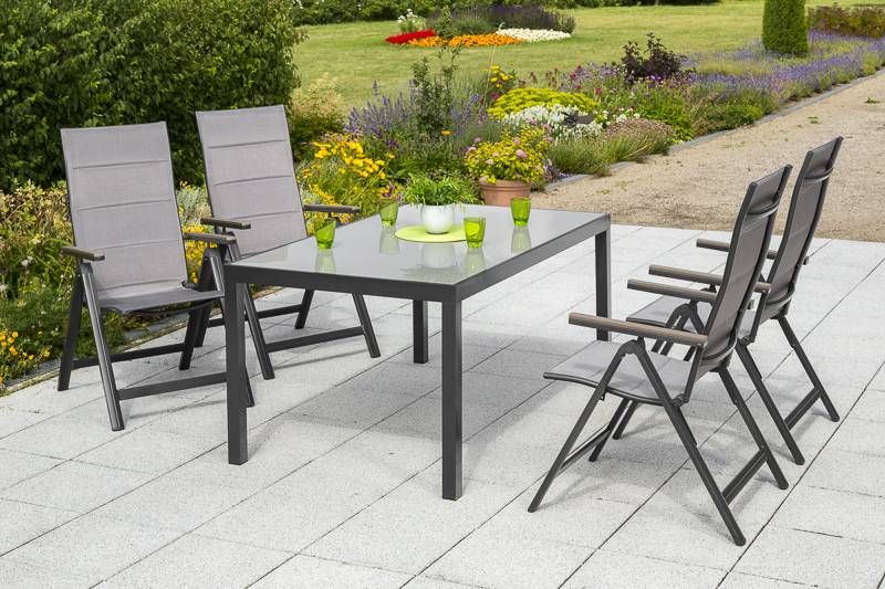 Merxx Trivero Set 5tlg. Tisch 150 x 90 cm VIP-Rabatte