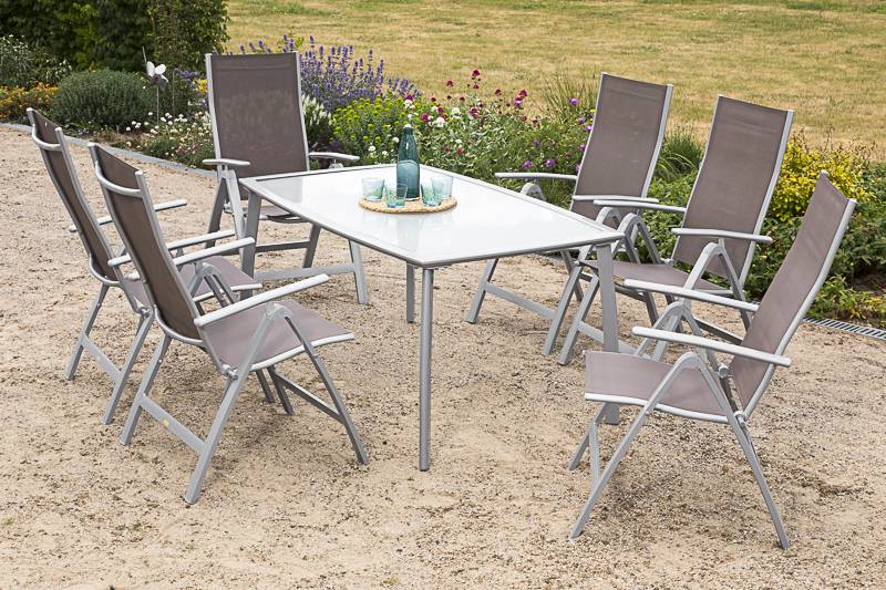 Merxx Carrara Set 7tlg. Tisch 150 x 90 cm Muttertagsangebot