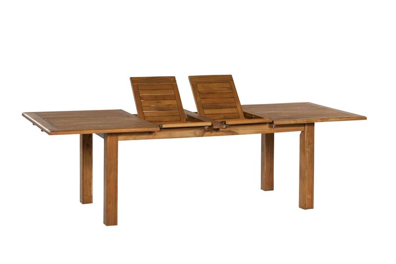 Merxx Paraiba Set 9tlg. Doppelausziehtisch 180/260 x 100 cm Sonderangebote