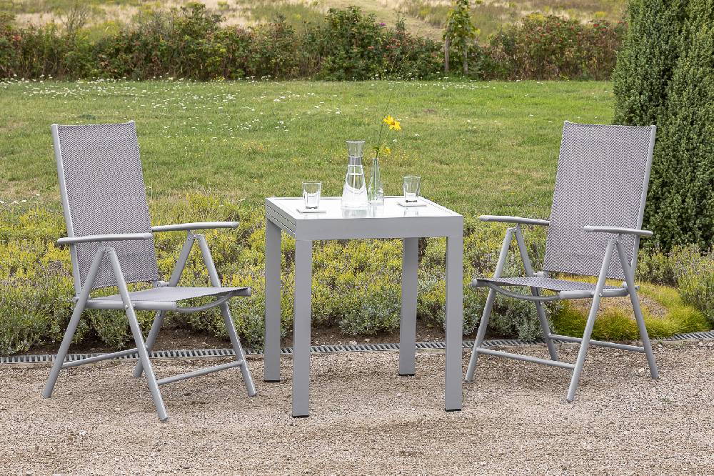 Merxx Amalfi Set 3tlg. Balkonausziehtisch 65/130 x 65 cm Bestseller