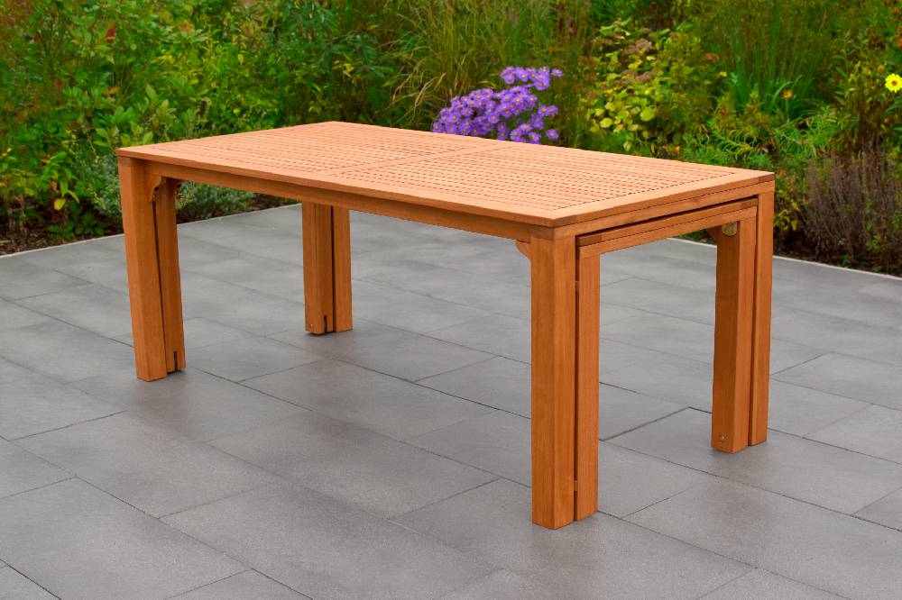 Merxx Flex-Ausziehtisch 185/370 x 90 cm Sonderangebote