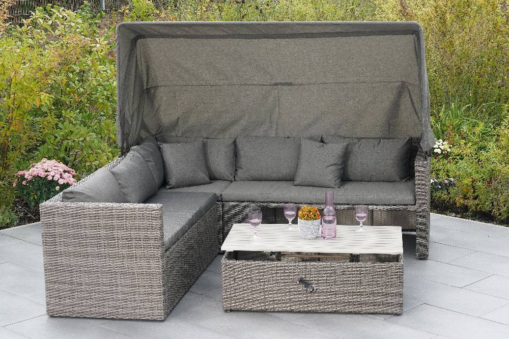Merxx San Marco Eckset Tisch höhenverstellbar 110 x 60 cm Clearance-Verkauf