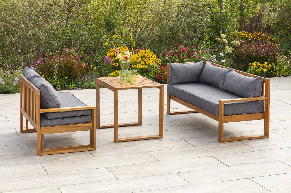 Merxx Merida Eckset Tisch 80 x 60 cm Meist gekauft