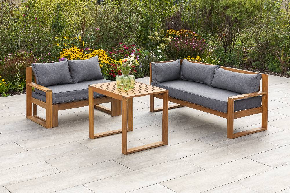Merxx Merida Eckset Tisch 80 x 60 cm Meist gekauft