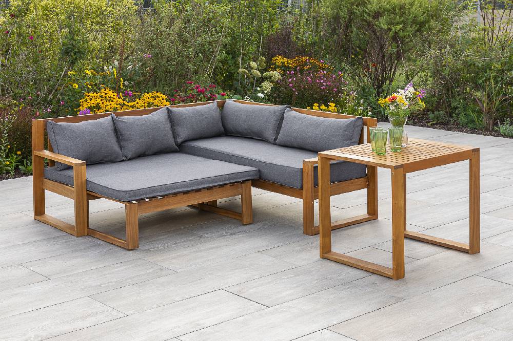 Merxx Merida Eckset Tisch 80 x 60 cm Meist gekauft