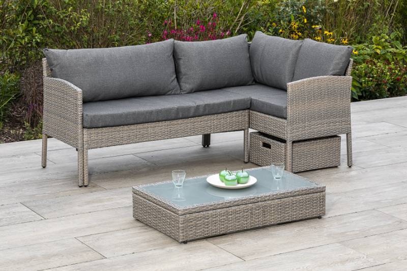 Merxx Viletta Balkon Set Tisch 100 x 55 cm Saisonschlussverkauf