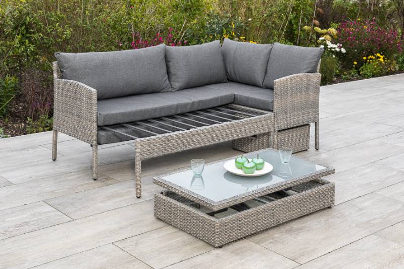 Merxx Viletta Balkon Set Tisch 100 x 55 cm Saisonschlussverkauf