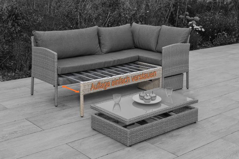 Merxx Viletta Balkon Set Tisch 100 x 55 cm Saisonschlussverkauf