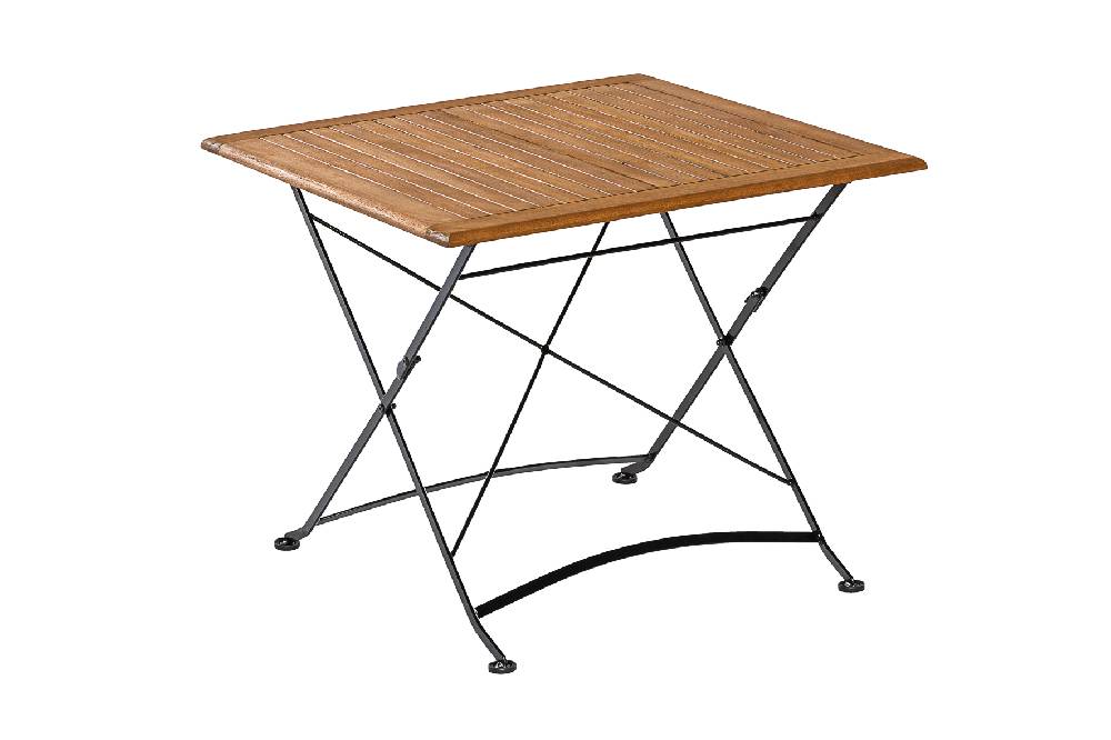 Merxx Schlossgarten Set 5tlg. Klapptisch 90 x 90 cm 50% Rabatt für begrenzte Zeit