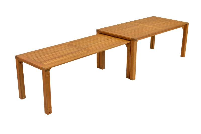Merxx Paraiba Set 9tlg. Flex-Ausziehtisch 185/370 x 90 cm Hotsell