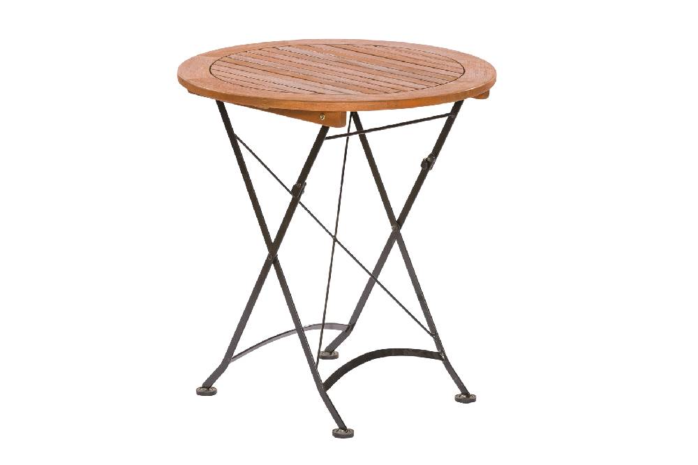 Merxx Schlossgarten Set 3tlg. Klapptisch rund ø 70 cm Black Friday